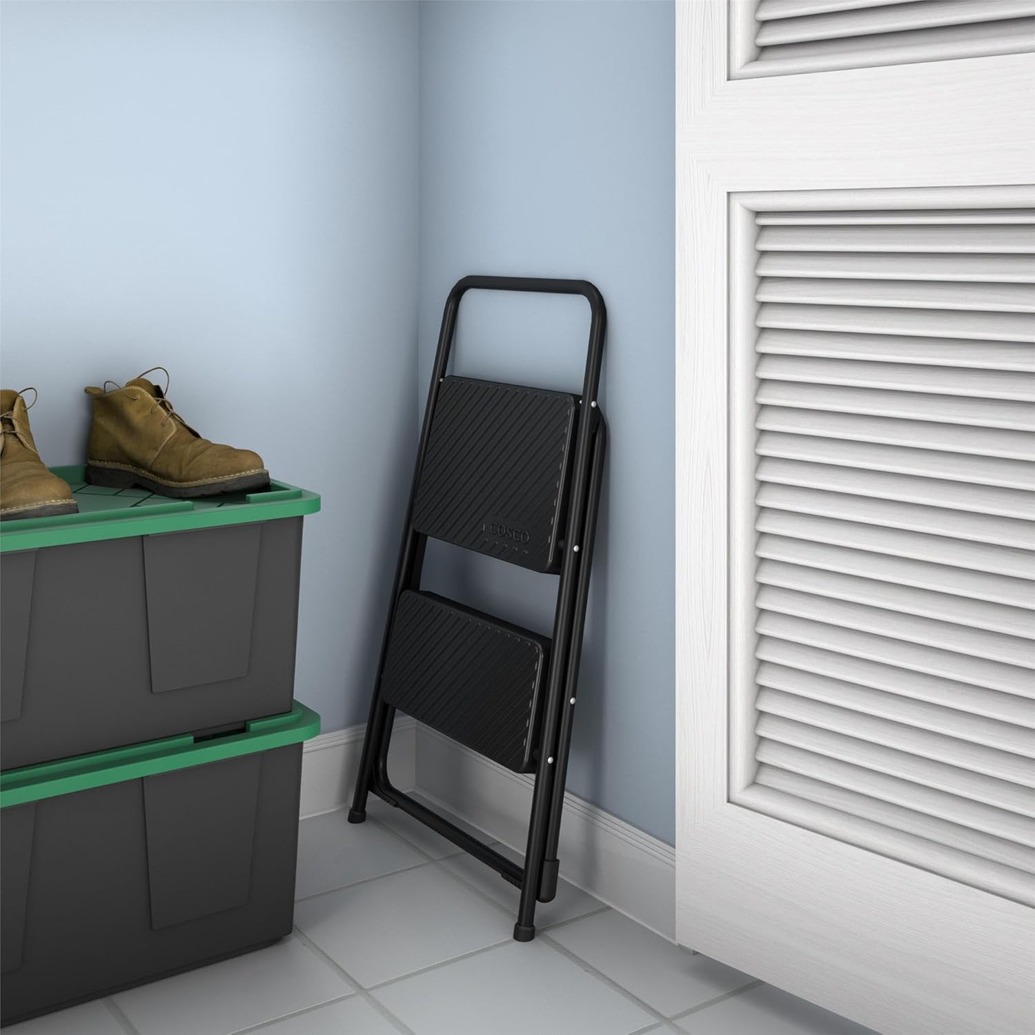 CoscoProducts COSCO Two Step Household Folding Step Stool - Grand Goldman