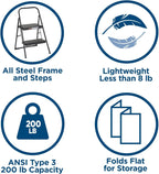 CoscoProducts COSCO Two Step Household Folding Step Stool - Grand Goldman