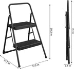 CoscoProducts COSCO Two Step Household Folding Step Stool - Grand Goldman