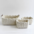 Cotton Cord Woven Storage Basket - Grand Goldman