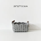 Cotton Cord Woven Storage Basket - Grand Goldman