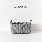 Cotton Cord Woven Storage Basket - Grand Goldman