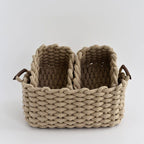 Cotton Cord Woven Storage Basket - Grand Goldman