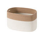 Cotton Rope Storage Basket Snack Rectangular Storage Basket Sundries Storage Basket Organizing Basket Storage Basket Desktop Storage - Grand Goldman