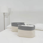 Cotton Rope Storage Basket Snack Rectangular Storage Basket Sundries Storage Basket Organizing Basket Storage Basket Desktop Storage - Grand Goldman