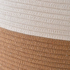 Cotton cord woven storage basket - Grand Goldman