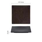 Creative Ceramic Plate Square Household - Grand Goldman
