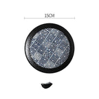 Creative Disc Flat Plate Shallow Plate Japanese Ceramic Tableware - Grand Goldman