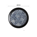 Creative Disc Flat Plate Shallow Plate Japanese Ceramic Tableware - Grand Goldman