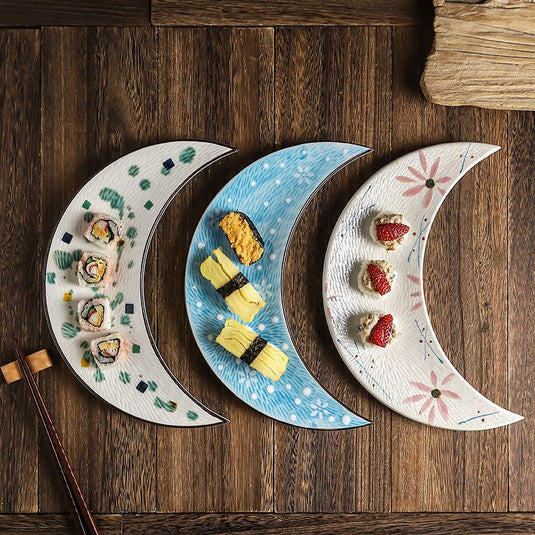 Creative Household Ceramic Plates Sushi Tableware - Grand Goldman