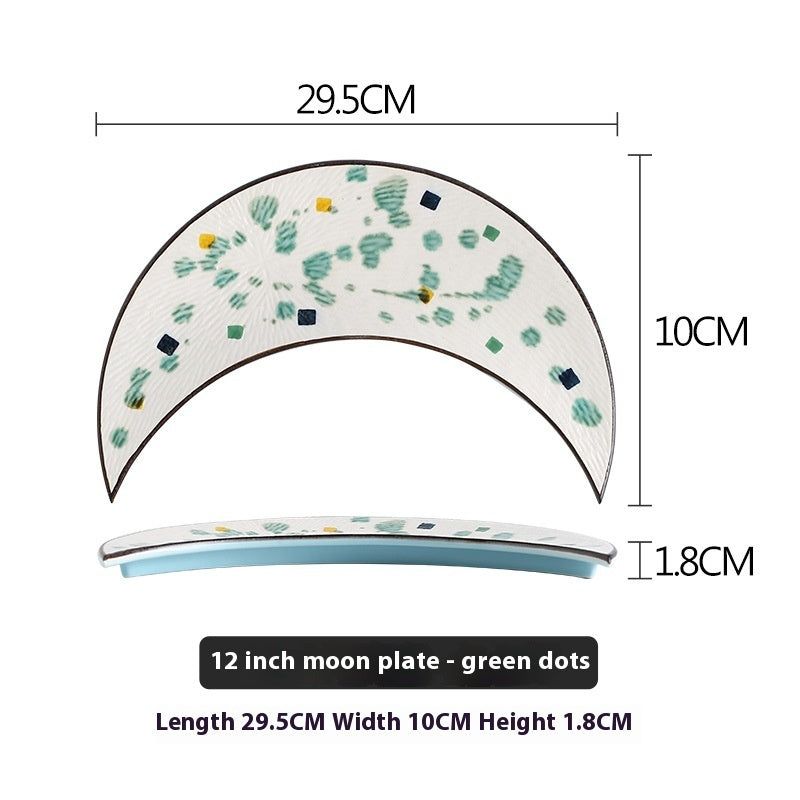 Creative Household Ceramic Plates Sushi Tableware - Grand Goldman