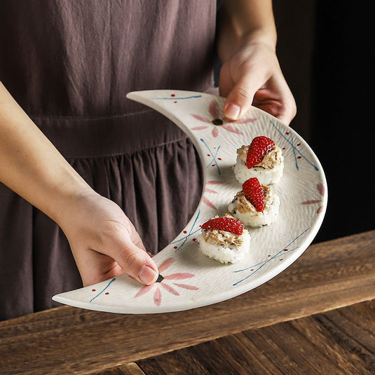 Creative Household Ceramic Plates Sushi Tableware - Grand Goldman