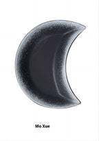 Creative Japanese Ceramic Tableware Moon Plate - Grand Goldman