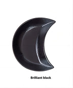 Creative Japanese Ceramic Tableware Moon Plate - Grand Goldman