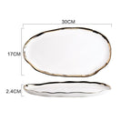 Creative Phnom Penh Ceramic Tableware Bowl Plate Dish - Grand Goldman