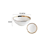 Creative Phnom Penh Ceramic Tableware Bowl Plate Dish - Grand Goldman