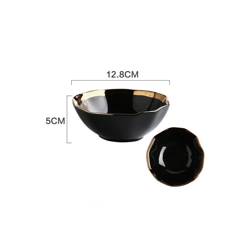 Creative Phnom Penh Ceramic Tableware Bowl Plate Dish - Grand Goldman