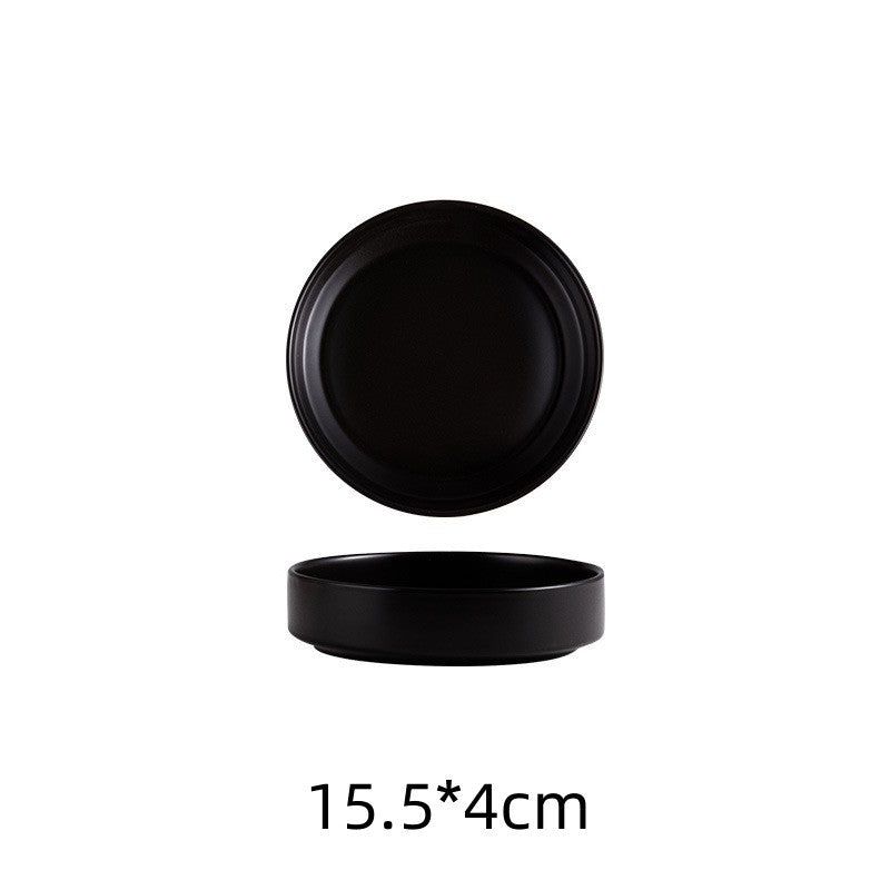 Creative Salad Ceramic Plate For Household Tableware - Grand Goldman