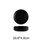 Creative Salad Ceramic Plate For Household Tableware - Grand Goldman