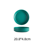 Creative Salad Ceramic Plate For Household Tableware - Grand Goldman