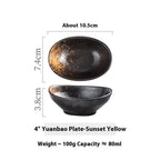 Creative Sauce Dish Ceramic Seasoning Plate - Grand Goldman