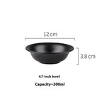 Creative Tableware Ceramic Household Rice Bowl - Grand Goldman