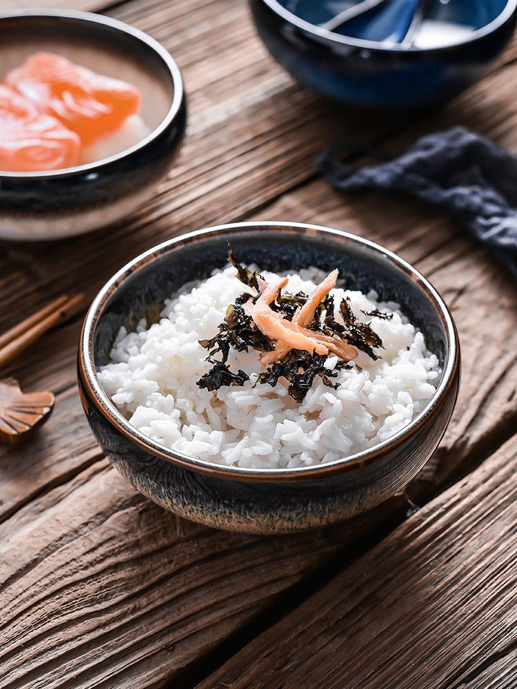 Creative Tableware Ceramic Household Rice Bowl - Grand Goldman