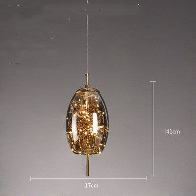 Creative Bedside Restaurant Small Chandelier - Grand Goldman