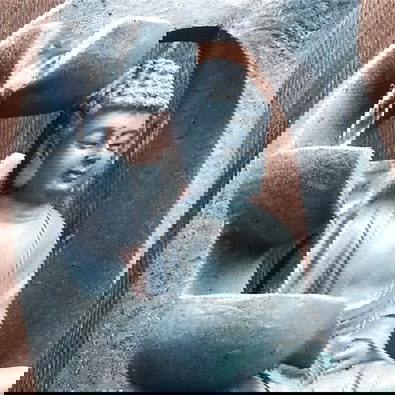 Creative Buddha Statue Resin Flowing Water Ornaments - Grand Goldman