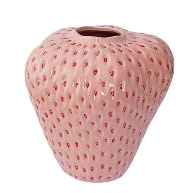 Creative Design Strawberry Ceramic Vase - Grand Goldman