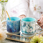 Creative European Style Ceramic Water Cup Home Office - Grand Goldman