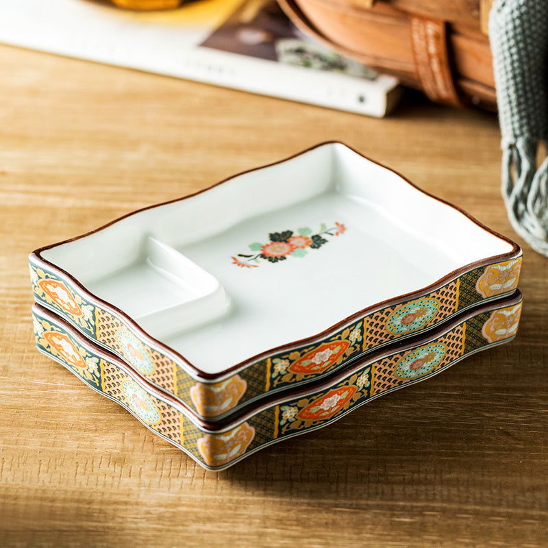 Creative Frame Plate Sushi Dumpling Plate - Grand Goldman