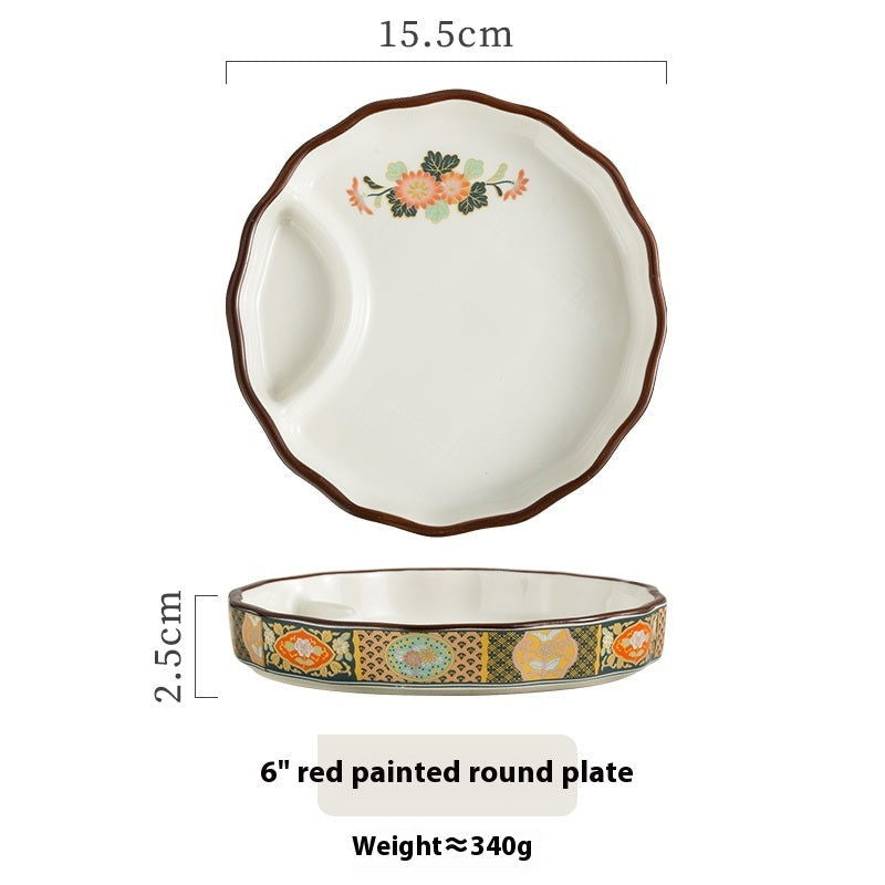 Creative Frame Plate Sushi Dumpling Plate - Grand Goldman