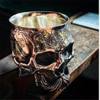 Creative Gothic Alloy Sculpted Drink Cup - Grand Goldman