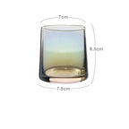 Creative Home Transparent Colorful Whiskey Glass - Grand Goldman