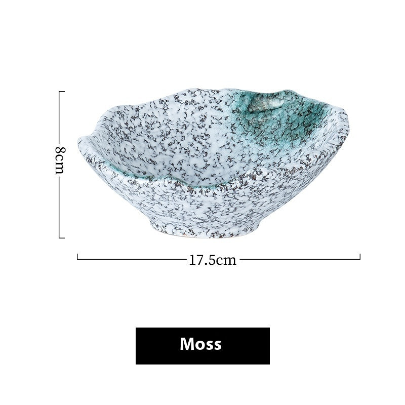 Creative Irregular Ceramic Bowl Fruit Salad Bowl - Grand Goldman