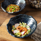 Creative Irregular Ceramic Bowl Fruit Salad Bowl - Grand Goldman