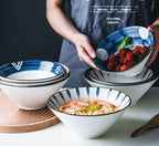 Creative Japanese Ceramic Salad Bowl Home Large - Grand Goldman