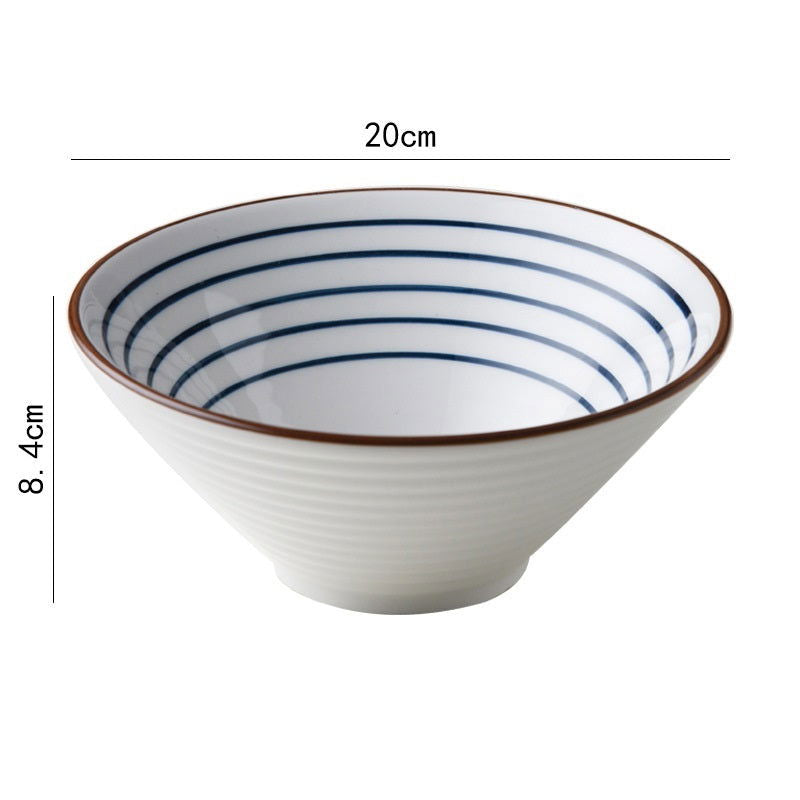 Creative Japanese Ceramic Salad Bowl Home Large - Grand Goldman