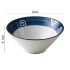 Creative Japanese Ceramic Salad Bowl Home Large - Grand Goldman