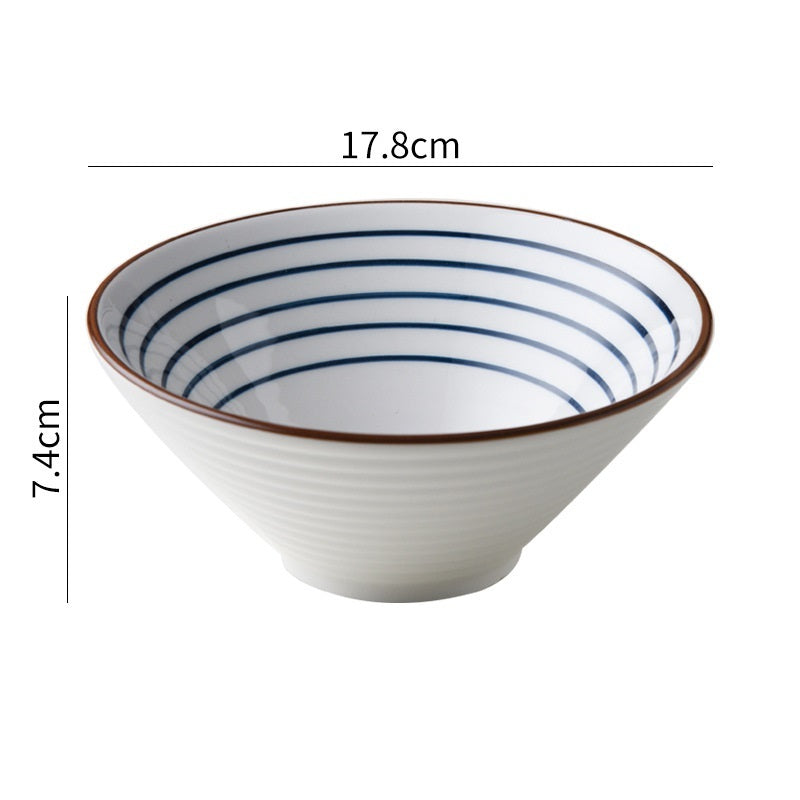 Creative Japanese Ceramic Salad Bowl Home Large - Grand Goldman