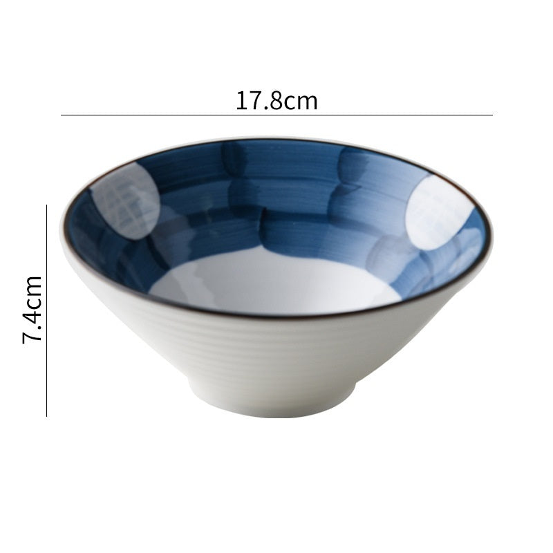 Creative Japanese Ceramic Salad Bowl Home Large - Grand Goldman