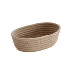 Creative Japanese Desktop Hand-woven Cotton Thread Household Sundries Storage Basket - Grand Goldman
