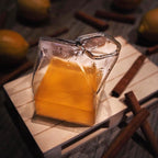 Creative Japanese Style Milk Carton Transparent Glass Square Milk Cup - Grand Goldman