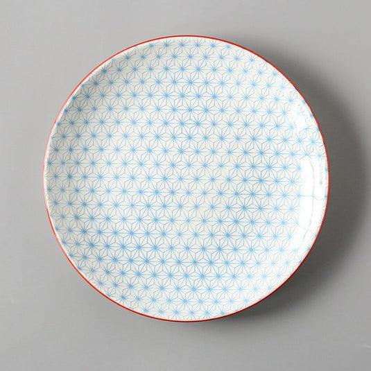 Creative Japanese ceramic plate large flat plate - Grand Goldman