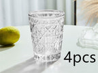 Creative Light Luxury Color Checkered Whisky Cup - Grand Goldman