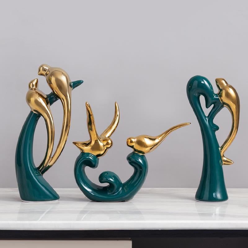 Creative Modern Minimalist Ceramic Flower Vase - Grand Goldman