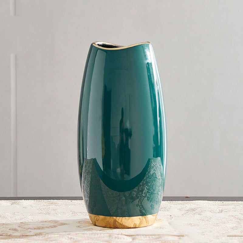 Creative Modern Minimalist Ceramic Flower Vase - Grand Goldman