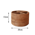 Creative Multifunctional Storage Box With Rattan Handmade Storage Basket - Grand Goldman