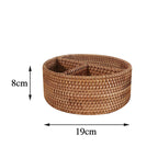 Creative Multifunctional Storage Box With Rattan Handmade Storage Basket - Grand Goldman